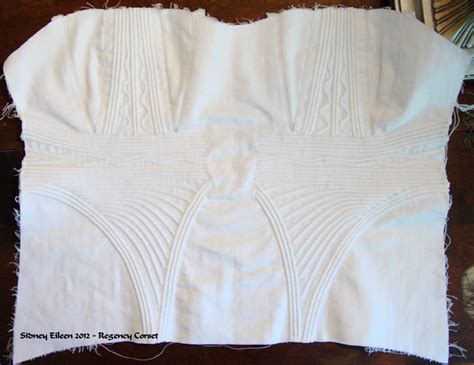 How To Make A Corded Regency Corset Page Of By Sidney Eileen