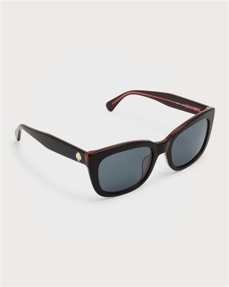 Kate Spade New York Velma Acetate Butterfly Heart Sunglasses Neiman Marcus