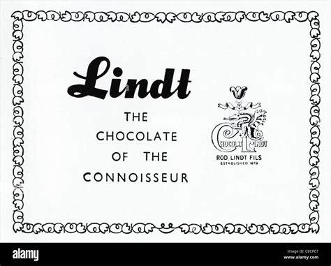 Lindt Chocolate Ads Hi Res Stock Photography And Images Alamy