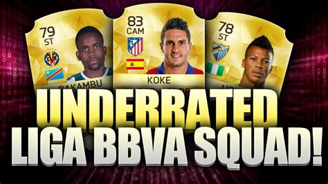 Fifa Cheap K Underrated Liga Bbva Squad Builder Fifa Squad