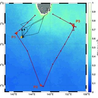 Map With SOTS Location Yellow Diamond SAZ Cruise Track And CTD