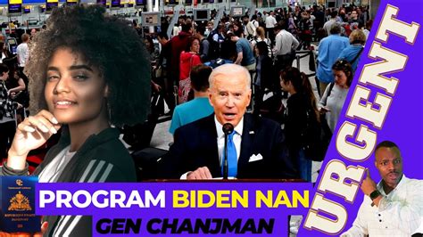 Urgent Mezanmi Chanjman Nan Program Biden Nan Rempli Pou Fanmiw Ki An