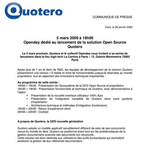 Ejemplos De Comunicados De Prensa Y Modelos 24presse