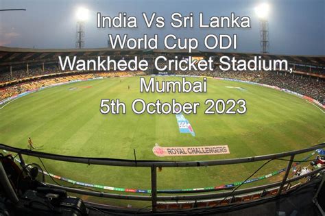 India Vs Sri Lanka World Cup Match Tickets Mumbai 2023