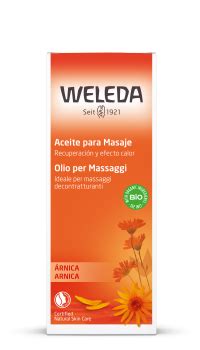 Aceite Para Masaje Con Rnica Ml Weleda Bindu Spa Vitacura