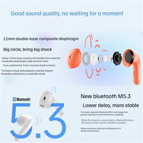 Купить Xiaomi Redmi Buds 4 Youth Edition Беспроводные Bluetooth ...