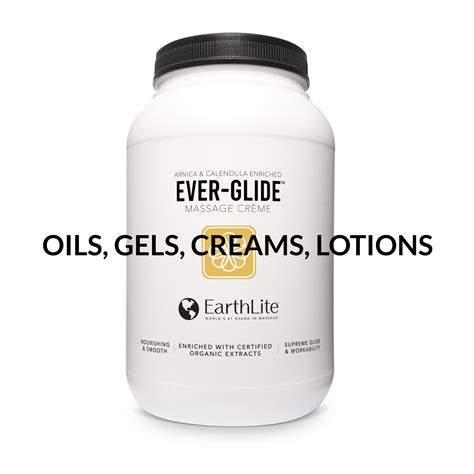 Oils Gels Creams And Lotions For Your Massage Therapy Practice Massage Mercantile