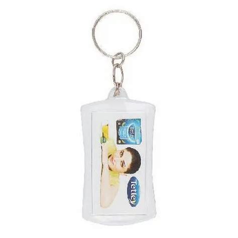 Sangam Rectangular Crystal Photo Keychains Packaging Type Packet At