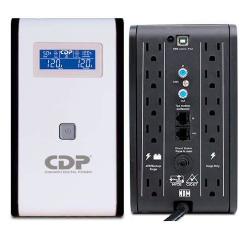 Cdp R Smart Va W Ups No Break Interactiva Avr Salidas