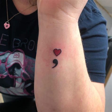 Top 177 Heart Semicolon Tattoo Meaning Spcminer