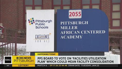 Pittsburgh Public Schools Board to vote on "Facilities Utilization Plan ...