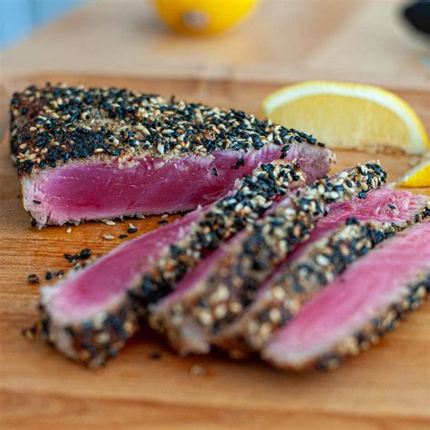 Pan Seared Tuna Steak Recipe Joes Healthy Meals