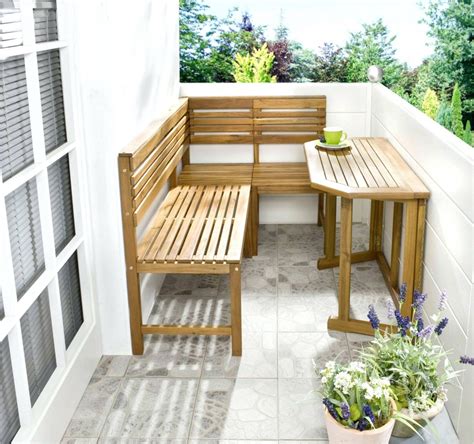 Balkon Eckbank Aus Paletten Mit F R Selber Bauen A Lounge Tchibo Von