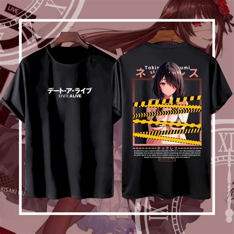 Jual Krone Kaos Anime Kurumi Tokisaki Katun Premium 24s No Sensor Tshirt Distro Date A Live