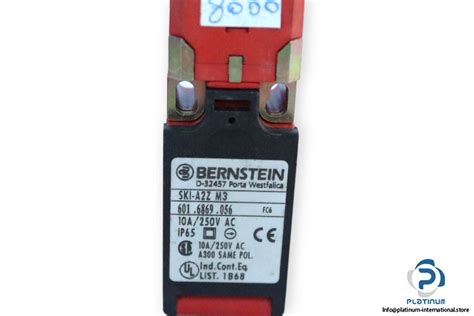 Bernstein Ski A2z M3 Safety Interlock Switch Platinum International