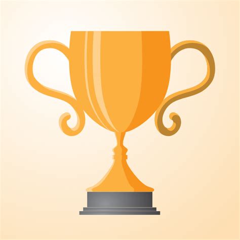 Trophy For The Winner Free Svg