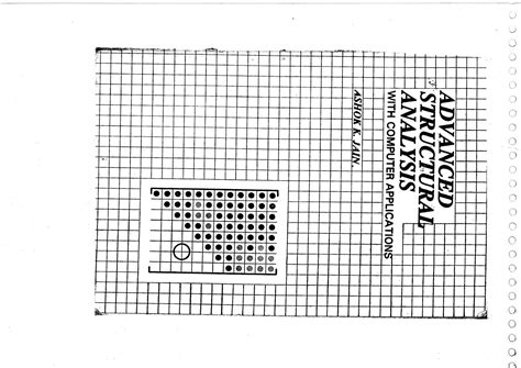 SOLUTION Advanced Structural Analysis A K Jain Studypool