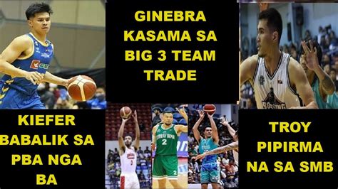 3 TEAM TRADE APPROVE GINEBRA KASAMA SMB CONVERGE SUSUNOD NA