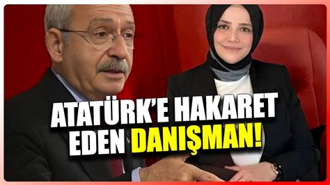 CHPde Danışman Skandalı Atatürke Hakaret Eden Perinaz Mahpeyker