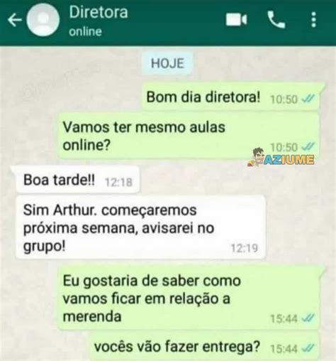 Prioridade Na Aula Online Aziume Blog De Humor