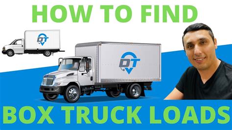 How To Find Loads For Box Trucks Youtube