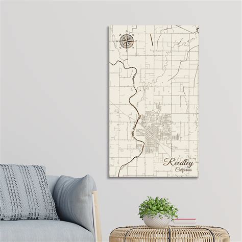 Reedley, California Street Map – Fire & Pine