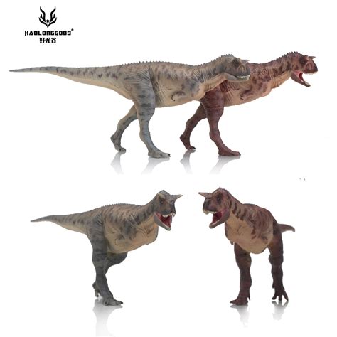 Carnotaurus Cinza Grtoys Haolonggood Dinossauro Carn Voro Modelo Cient