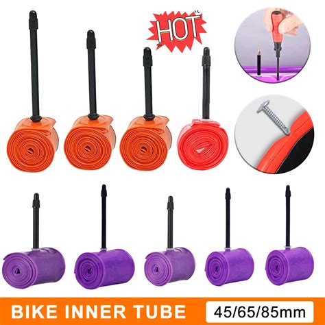 Ultralight Bike Inner Tube Mini Portable Bicycle TPU Tire 700C 45 65