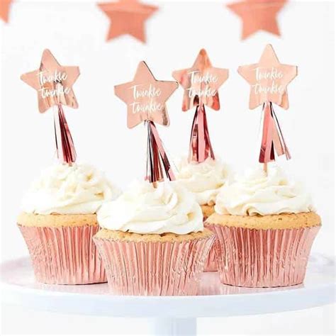 Rose Gold Twinkle Twinkle Toppers Enfete