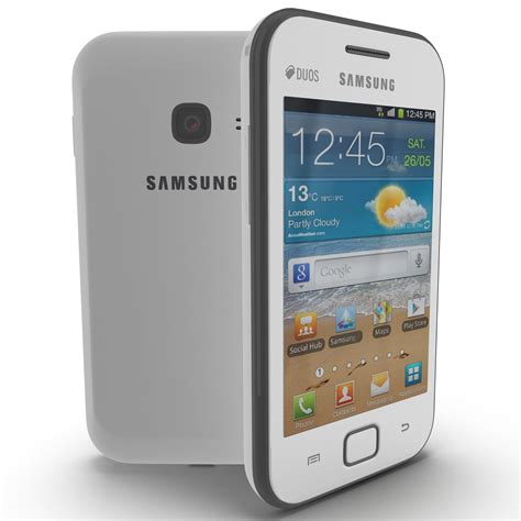 Samsung Galaxy Ace Duos Modelo 3D 39 C4d Obj 3ds Max Ma Free3D