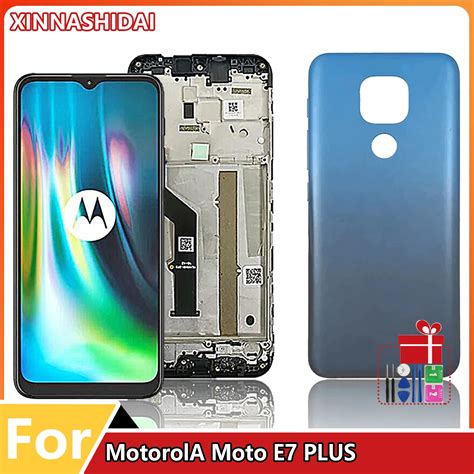 Pantalla LCD Para Motorola Moto E7 Plus XT2081 Montaje De Digitalizador