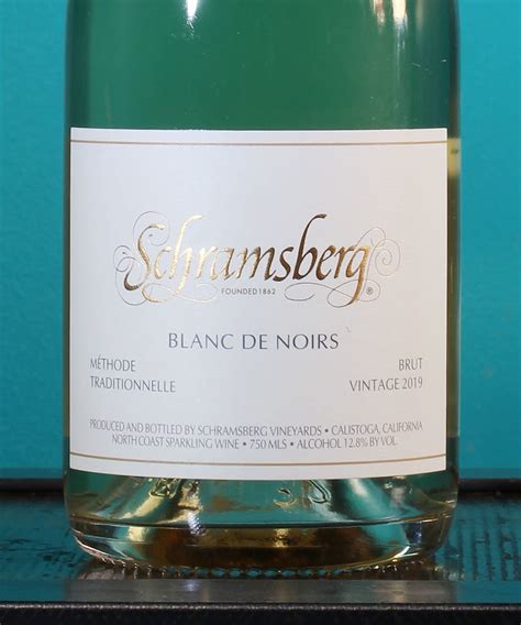 Schramsberg Vineyards Brut Blanc De Noirs North Coast D Vino