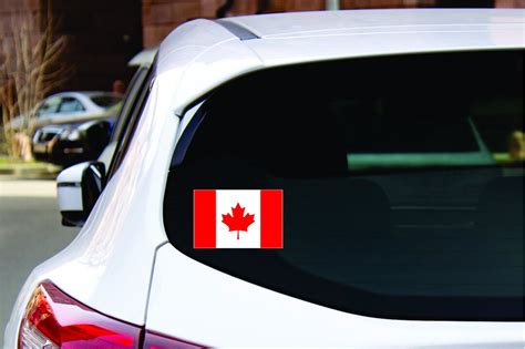 Canada Flag Decal Sticker Car Truck Window Wall Art - Etsy