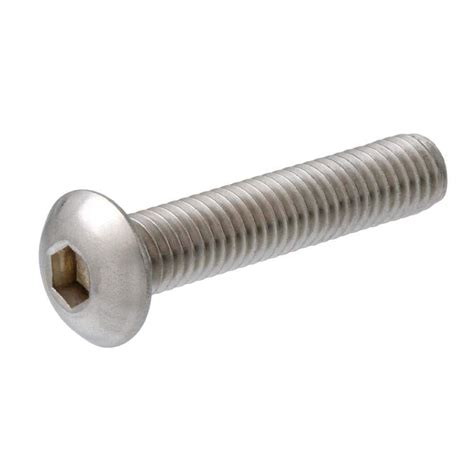 Everbilt In X In Hex Button Head Stainless Steel Socket