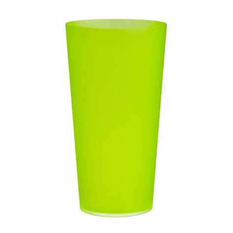 Copo Ecológico Amarelo Neon New Cup 400ml