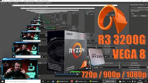 COMO FAZER LIVE SEM PLACA DE VIDEO UTILIZANDO APENAS RYZEN 3 3200G