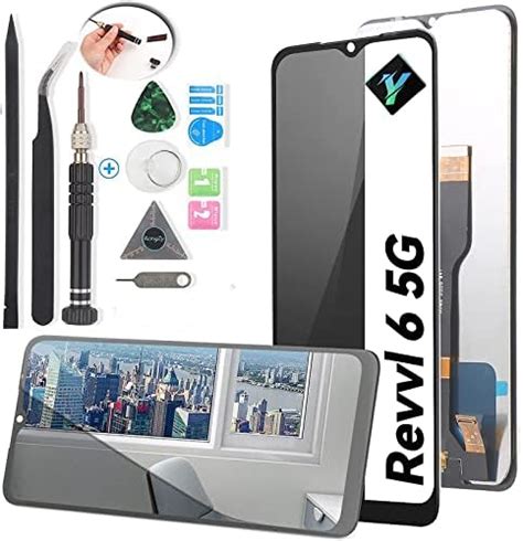 Amazon ZTOOYO For T Mobile Revvl 6 5G Screen Replacement Kit For