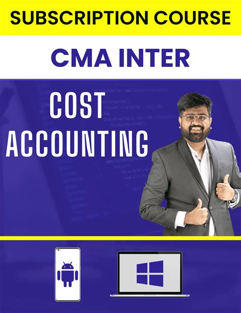 Cma Inter Cost Accounting Subscription Course New Syllabus Navin