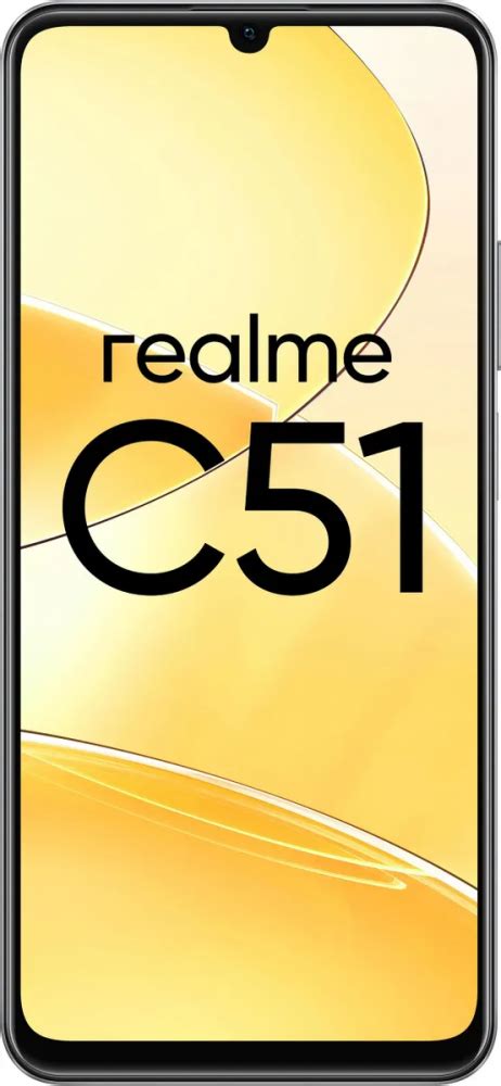 მობილური ტელეფონი Realme C51 4GB 128GB Dual Sim LTE Black