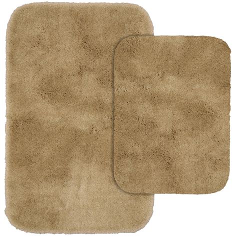 Garland Rug Finest Luxury 2 Piece Ultra Plush Washable Bath Rug Set