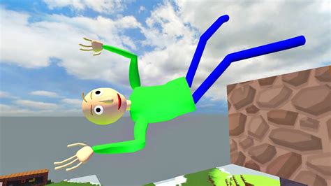 Baldi S Basics Ragdoll Jumps Falls GMOD Episode 157 YouTube