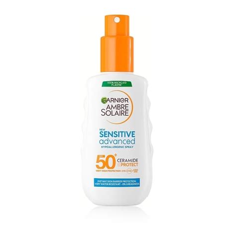 Garnier Ambre Solaire Sensitive Advanced Spray Spf50 Ceramide Protect