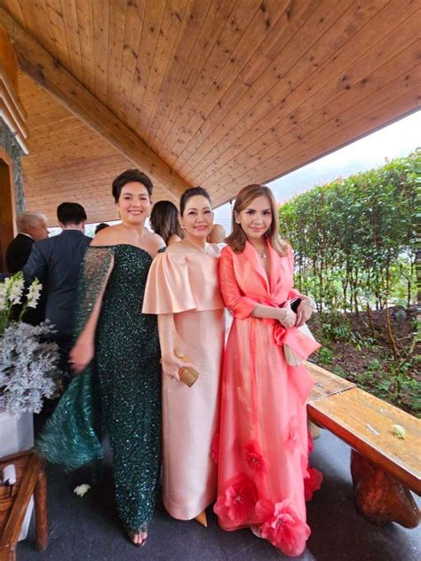 In Photos Celebs Attend Maine Arjo Wedding In Baguio Abs Cbn News