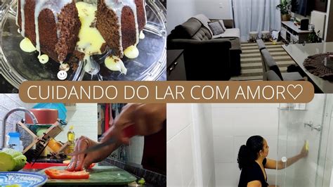 CUIDANDO DO LAR AMOR I FAXINA NO BANHEIRO E SACADA I JANTAR