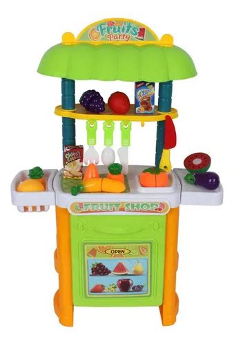 Conjunto De Pe As Para Cozinha Infantil Fruit Games Frutas