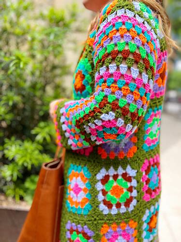 Ravelry Granny Square Cardigan Pattern By The Neon Tea Party