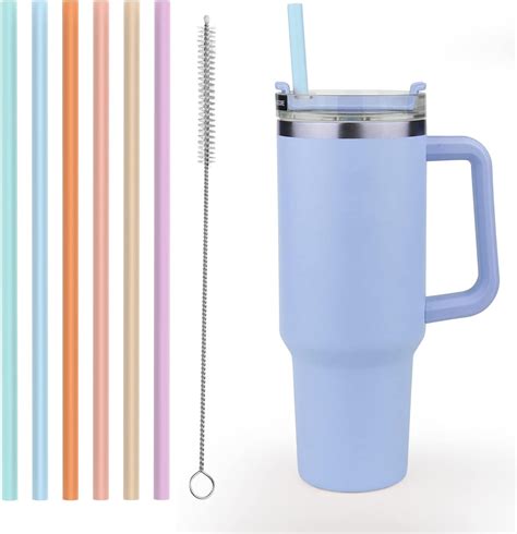 6pcs Replacement Straws For 40oz Stanley Travel Tumbler