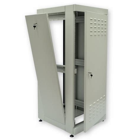 Шкаф 19" 24U, 610х675 мм (Ш*Г), усиленный, серый - купить в Киеве ...