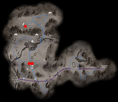 Image - Broken railroad map with icons.png | The Long Dark Wiki ...