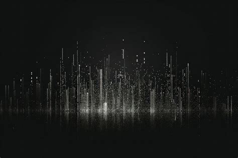 City horizon backgrounds light black | Premium Photo Illustration ...